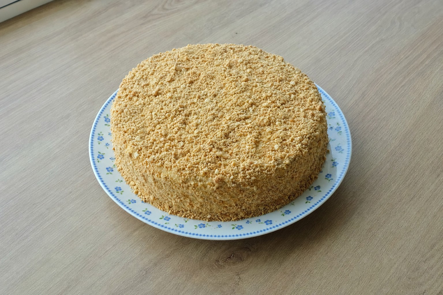 Bolo de Bolacha com Café