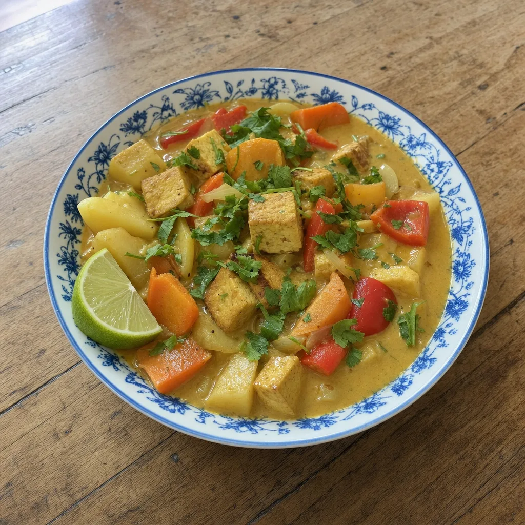 Caril Vegano Vietnamita (Cà Ri Chay)