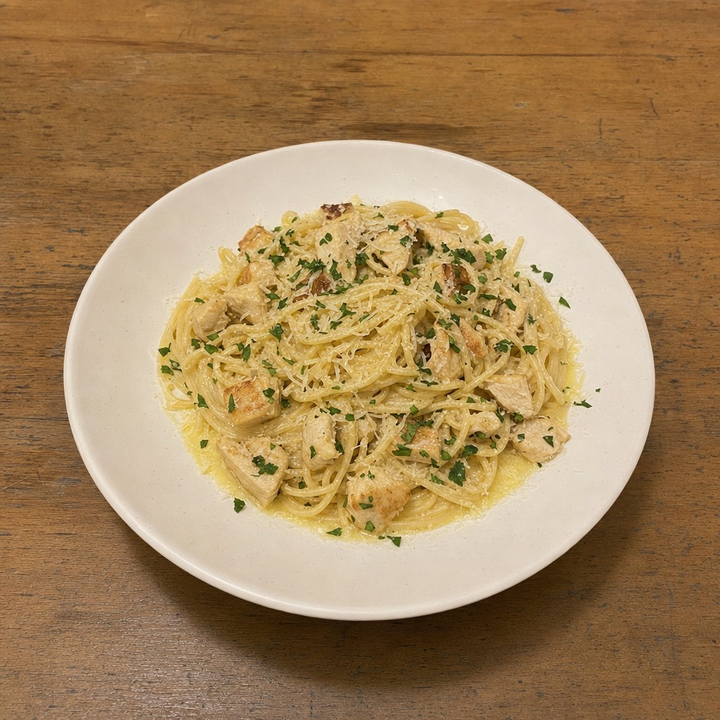 Esparguete à Carbonara Proteico