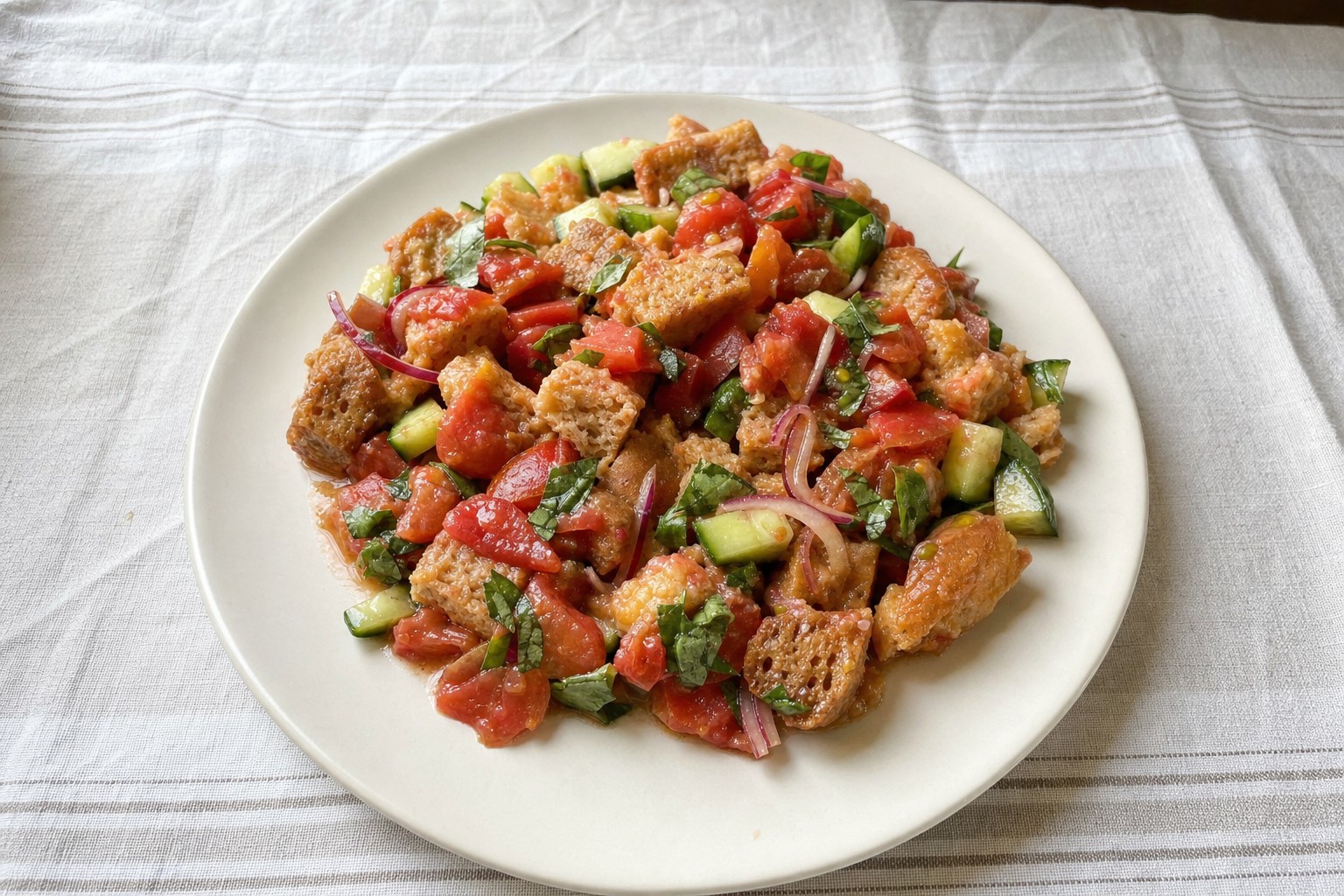 Panzanella (Salada Toscana de Pão)