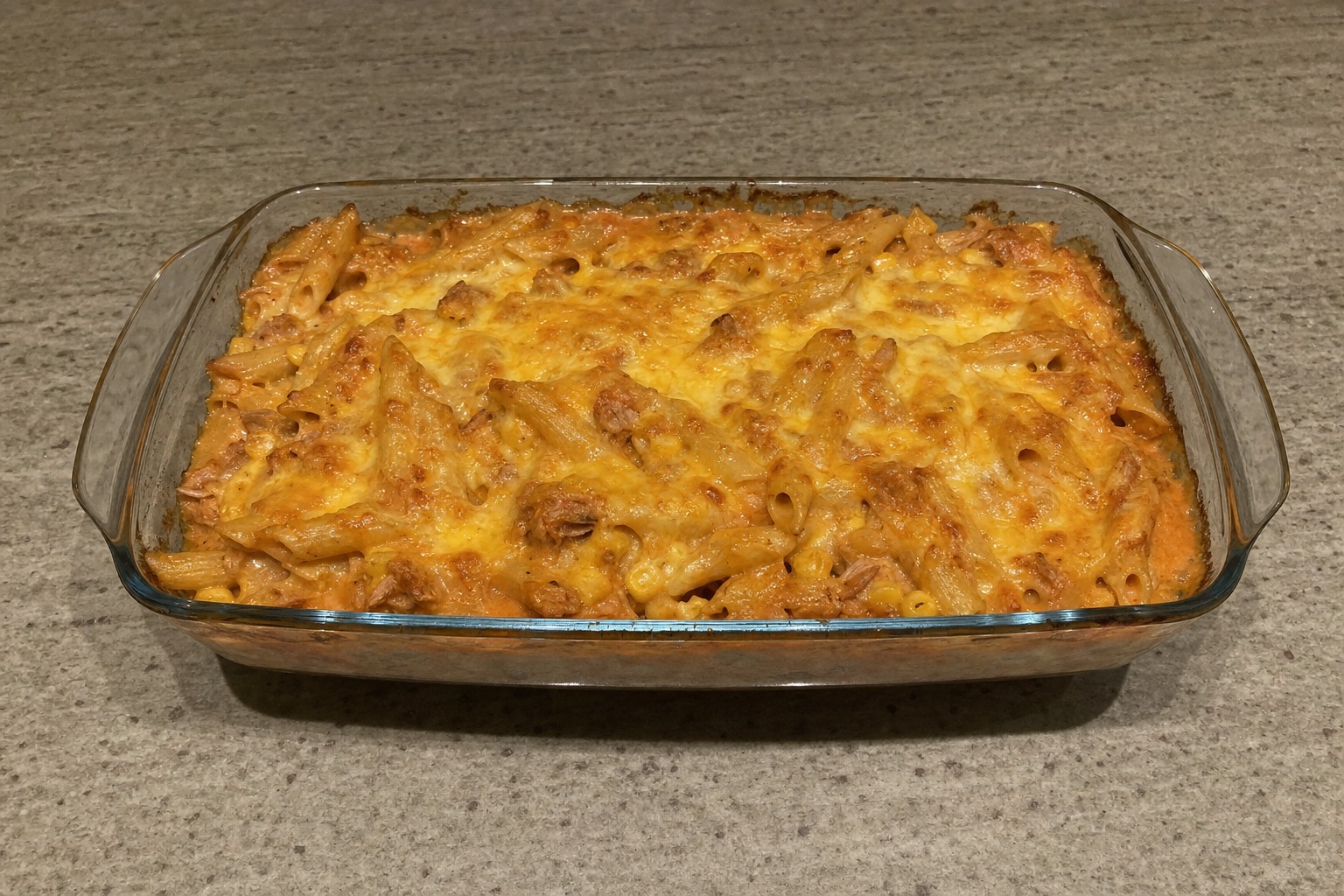 Massa Gratinada com Atum