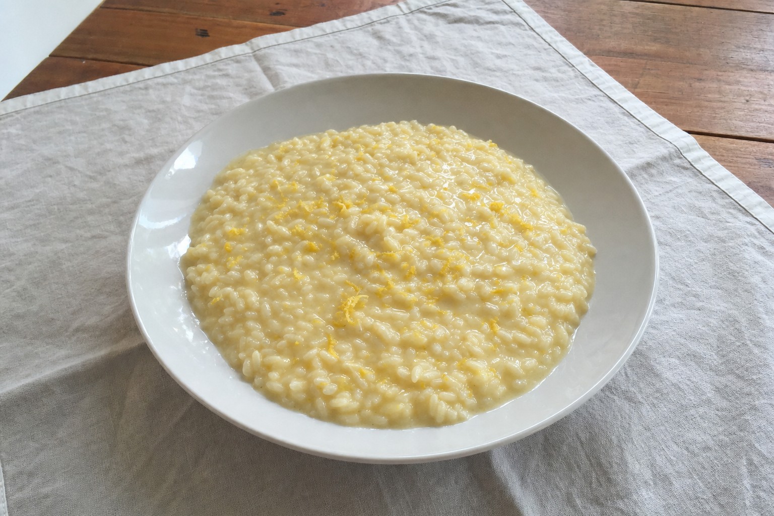 Risotto al Limone