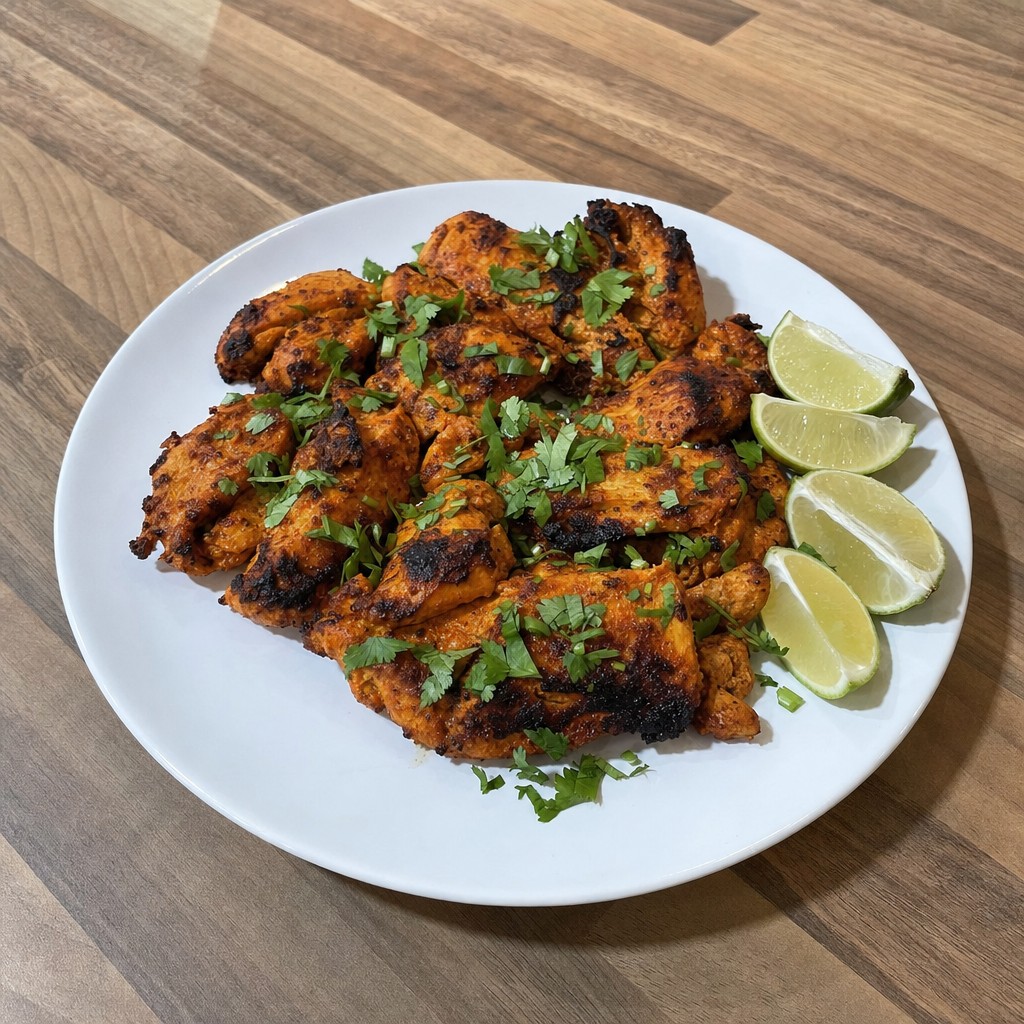 Frango Tandoori no Forno