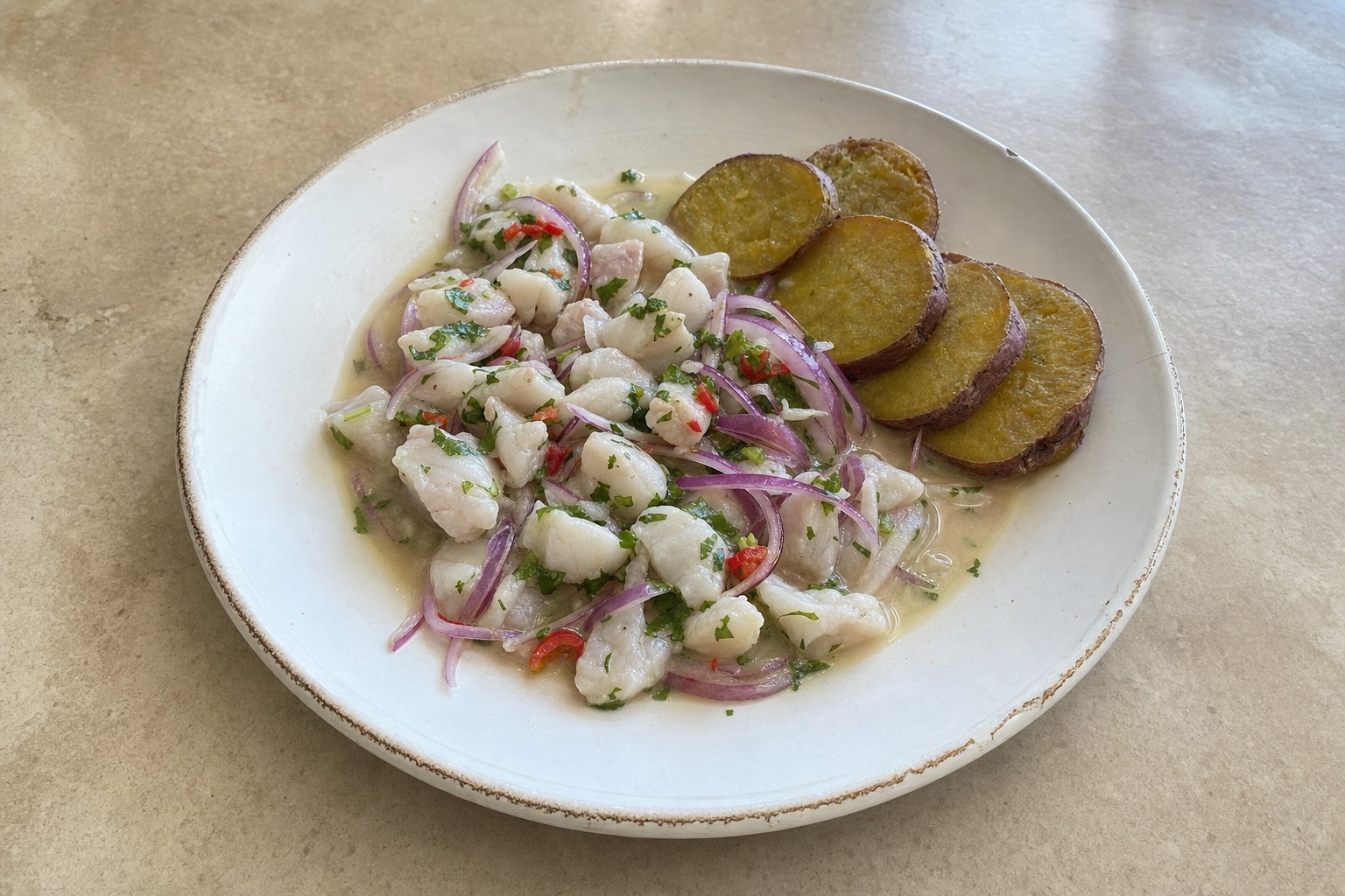 Ceviche de Robalo