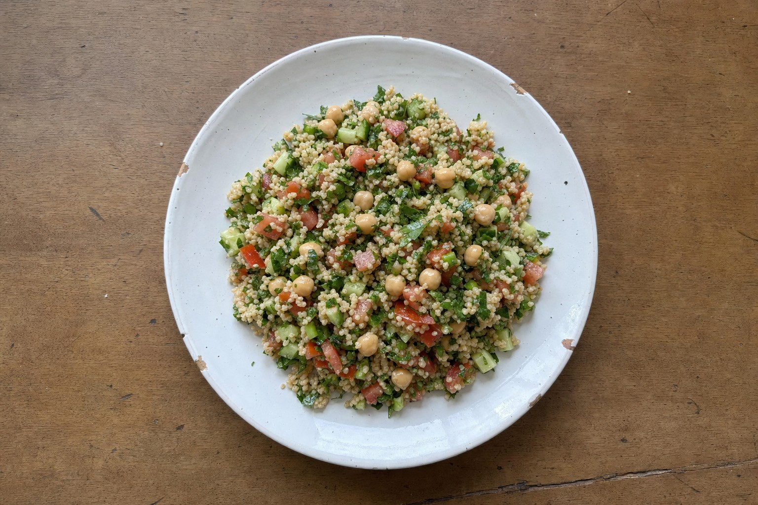 Tabule com Grão-de-Bico