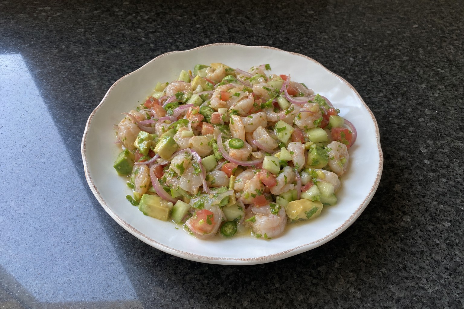 Ceviche de Camarão