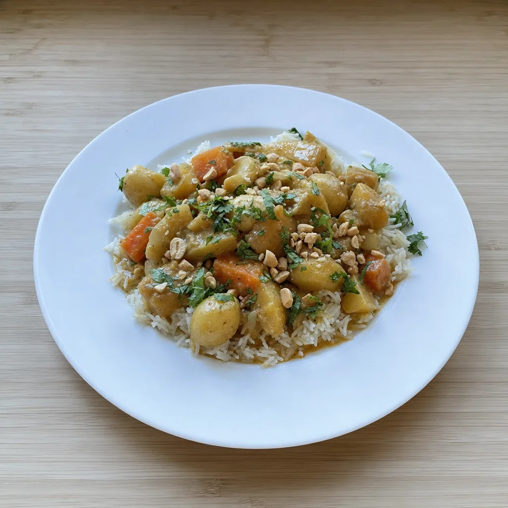 Caril Massaman de Legumes