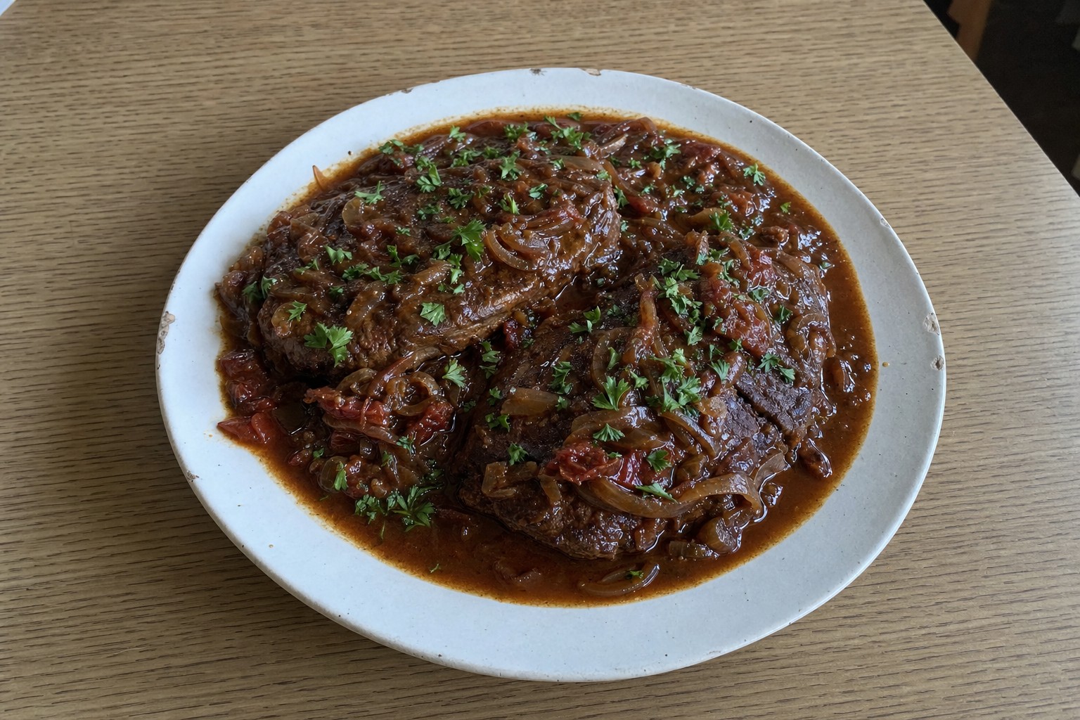 Bifes de Cebolada