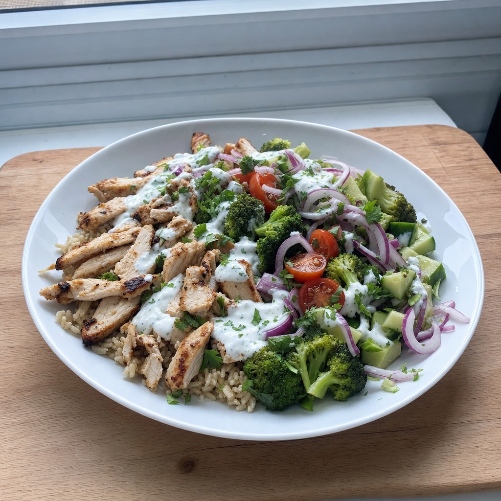 Bowl de Frango e Arroz Proteico