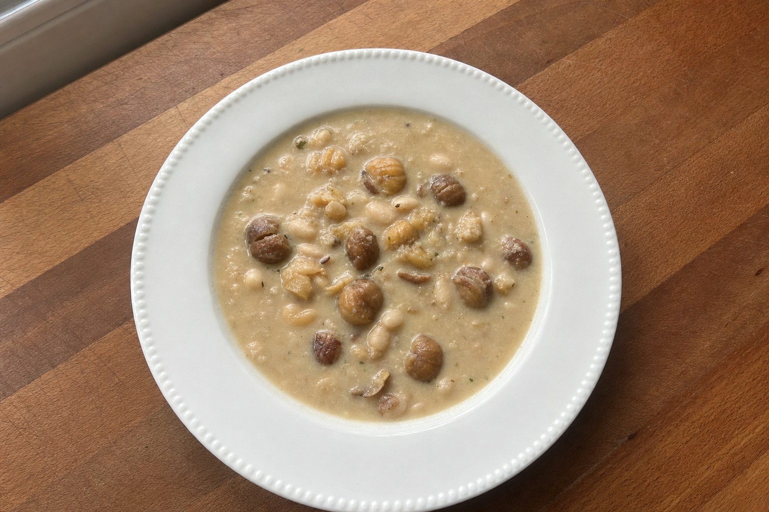 Caldo de Castanhas Piladas