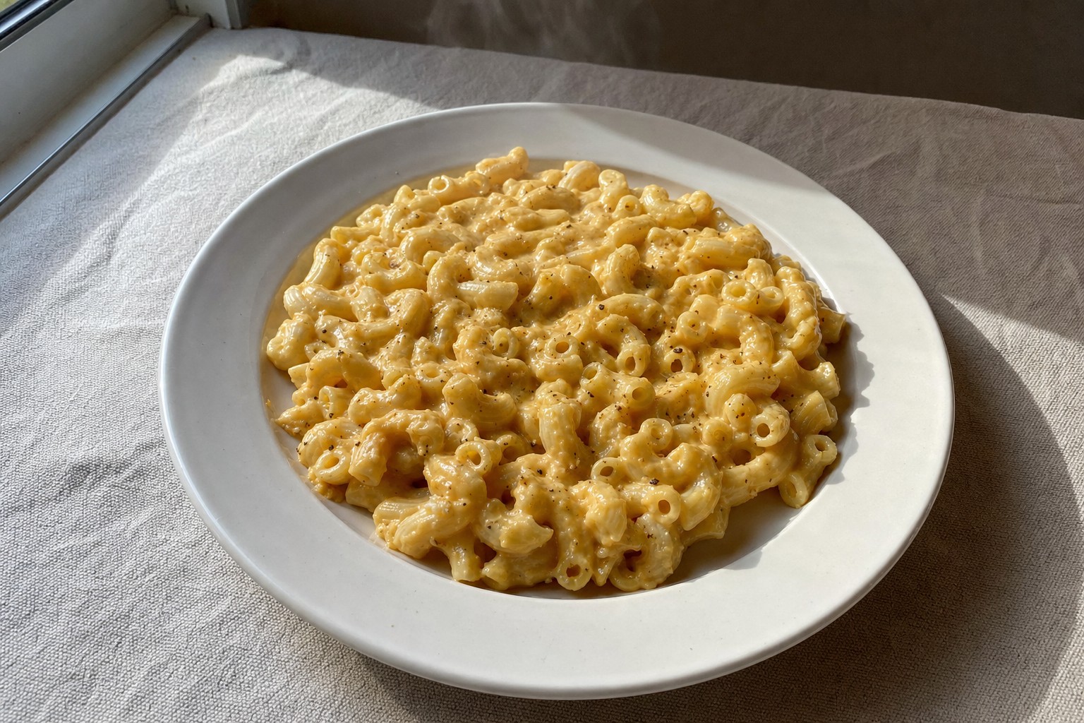 Macarrão Vegan com Molho Cremoso de Queijo