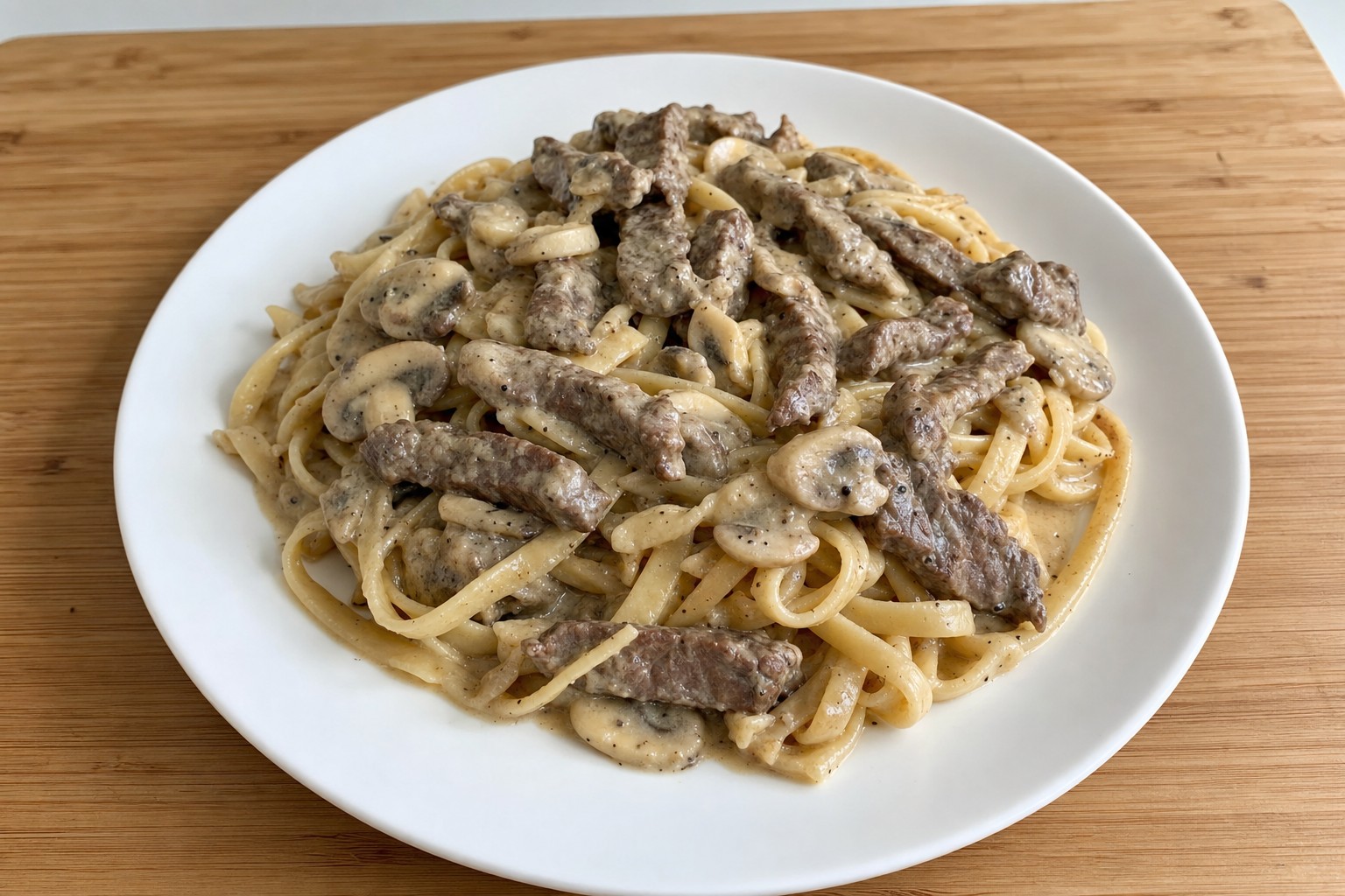 Beef Stroganoff