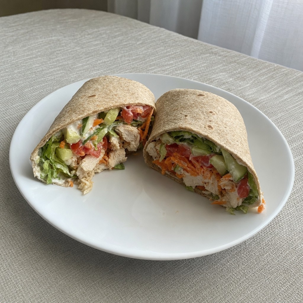 Wrap de Frango Proteico