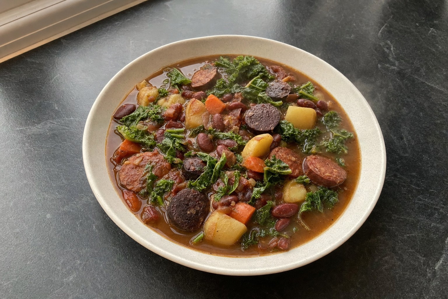 Sopa de pedra transmontana
