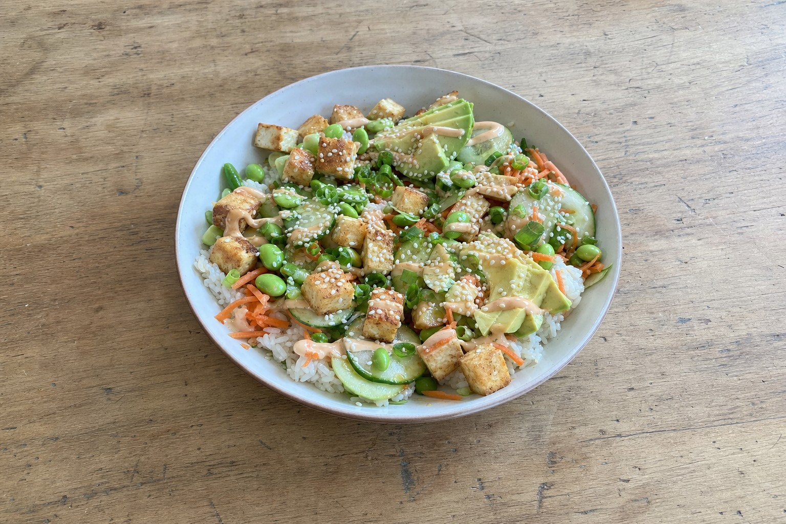 Poke Bowl de Tofu
