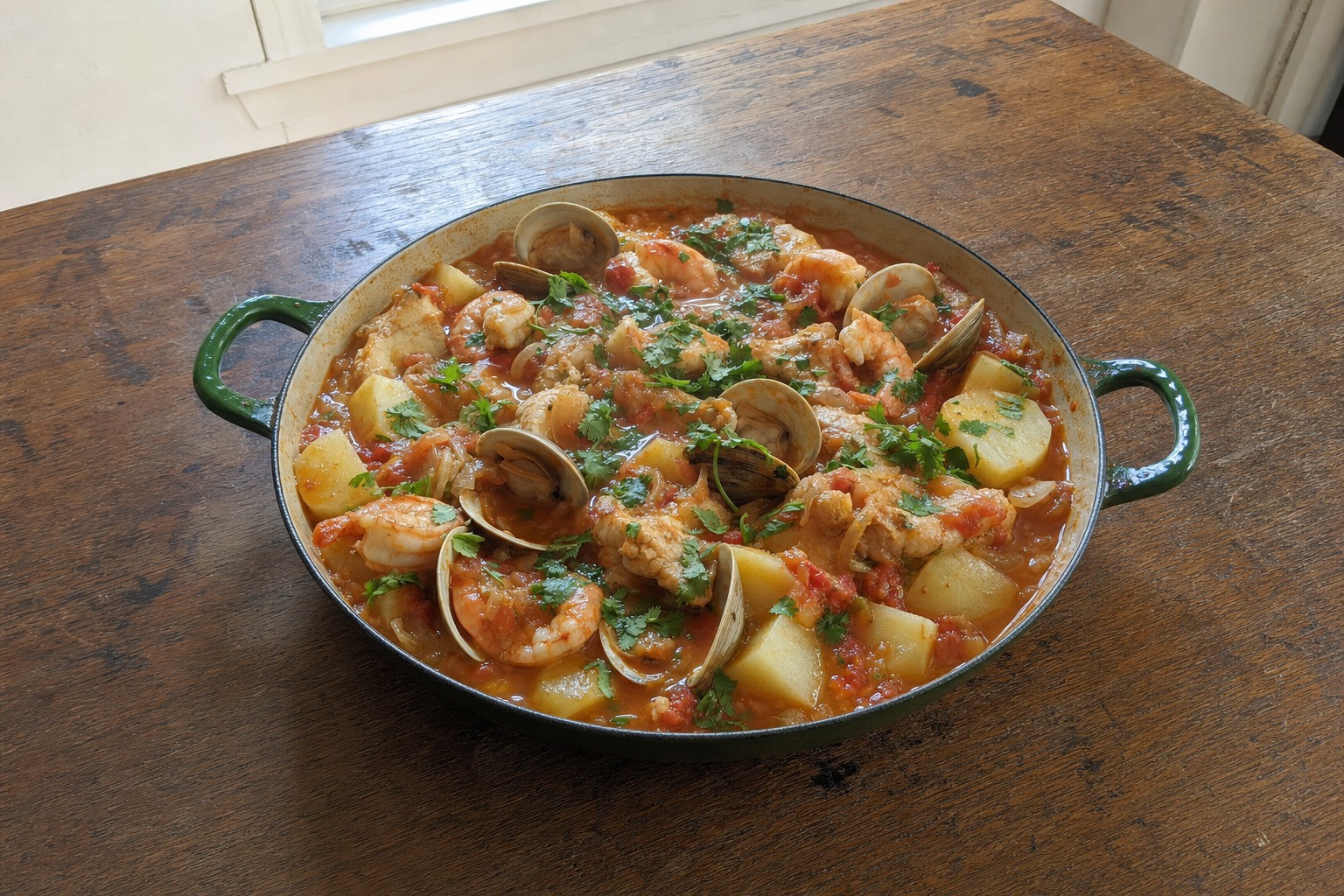 Caldeirada de peixe algarvia