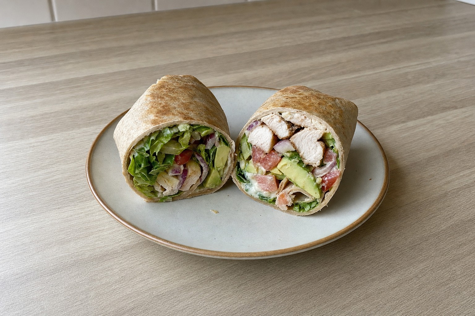 Wrap de Frango Grelhado