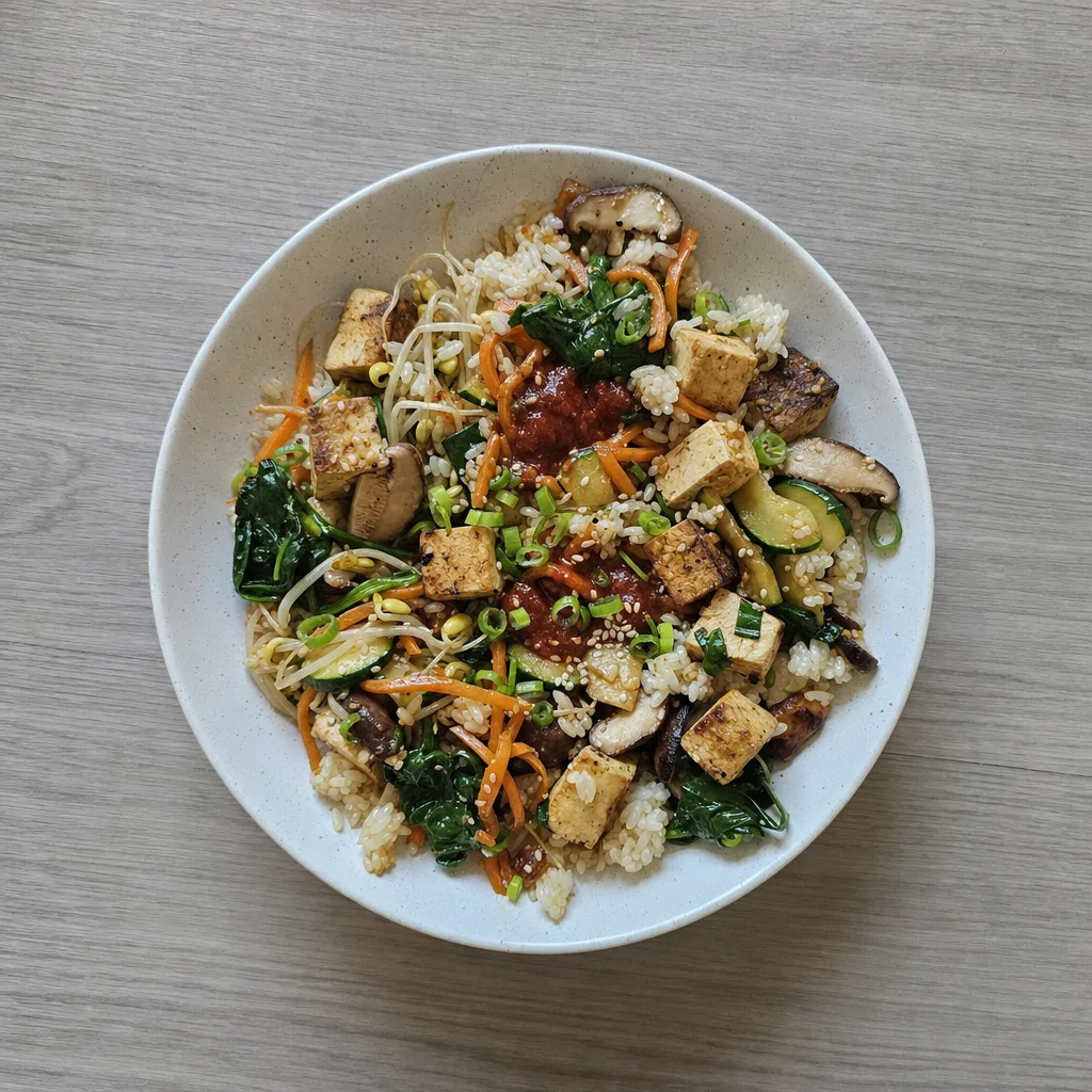 Bibimbap Vegano