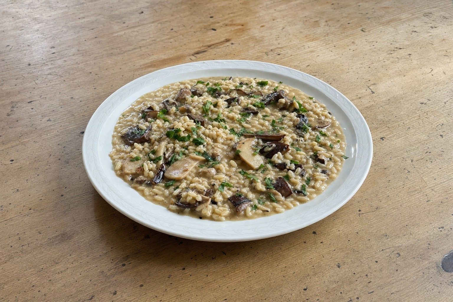 Risotto de Cogumelos Porcini
