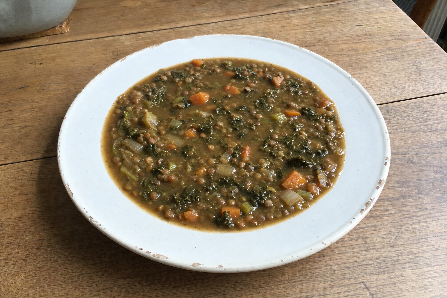 Sopa de Lentilhas Vegan