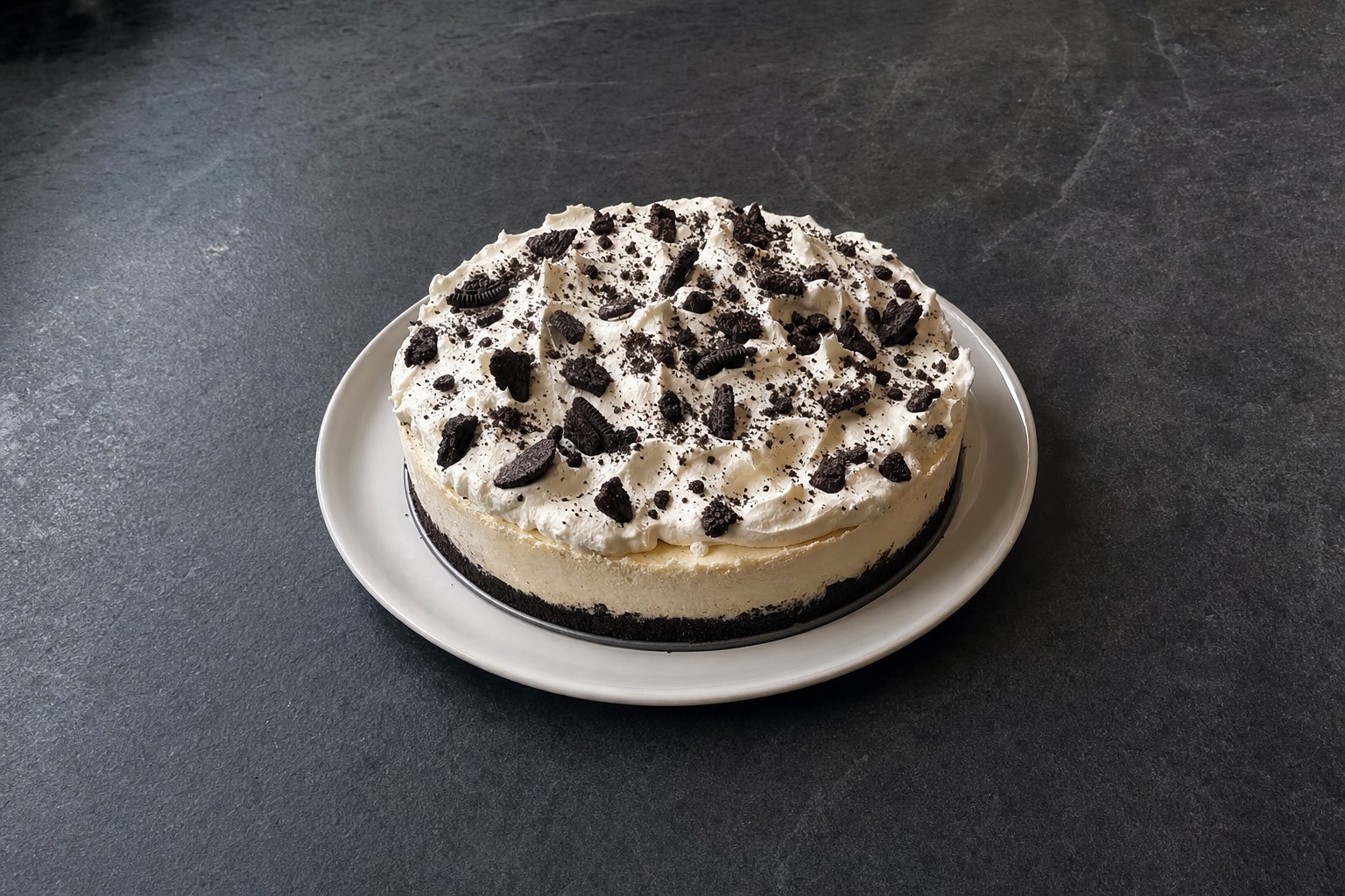 Cheesecake de Cookies e Creme