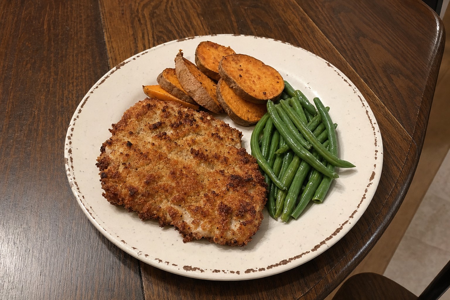 Pechuga de Peru Empanada + Batata-Doce