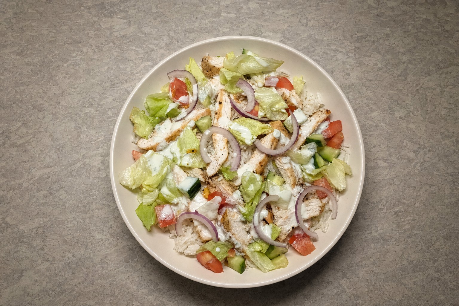 Bowl de Doner Kebab