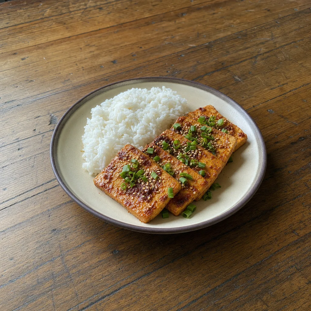 Tofu Braseado Coreano (Dubu Jorim)