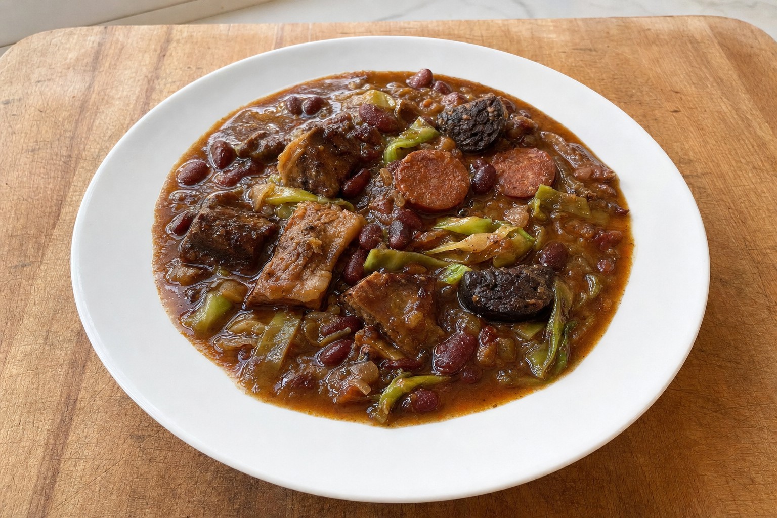 Feijoada à portuguesa sem glúten