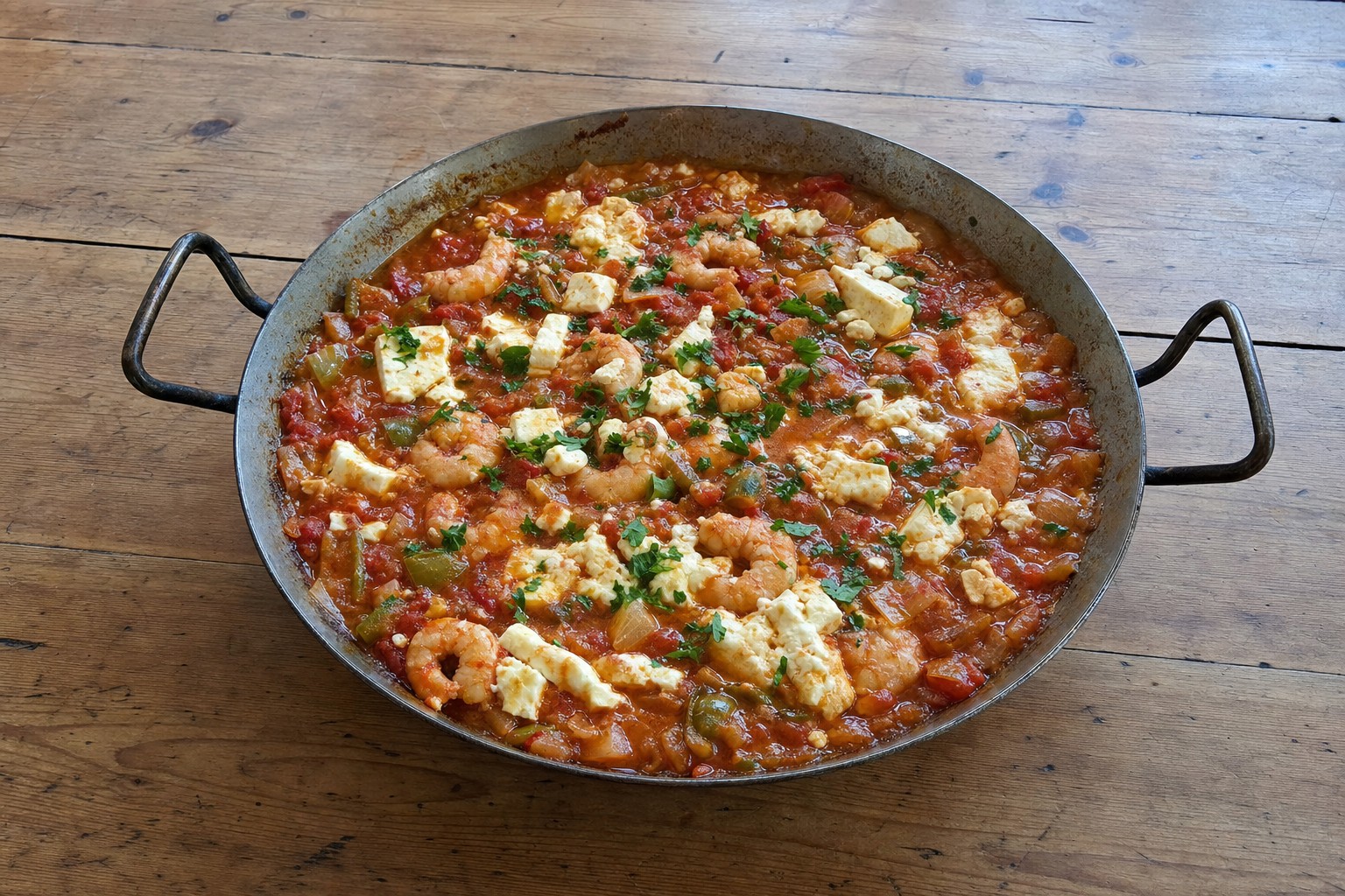 Garides Saganaki