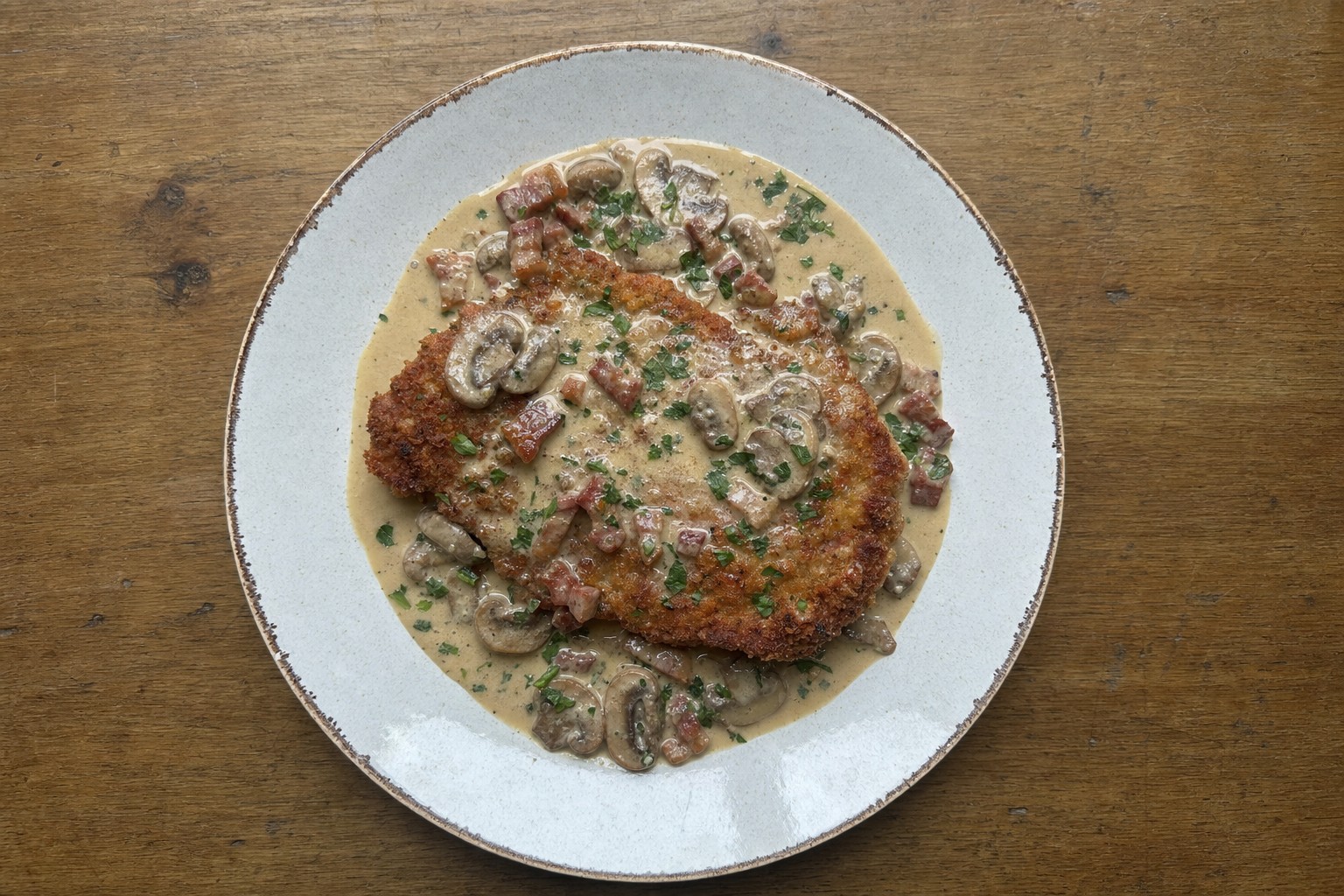 Jägerschnitzel