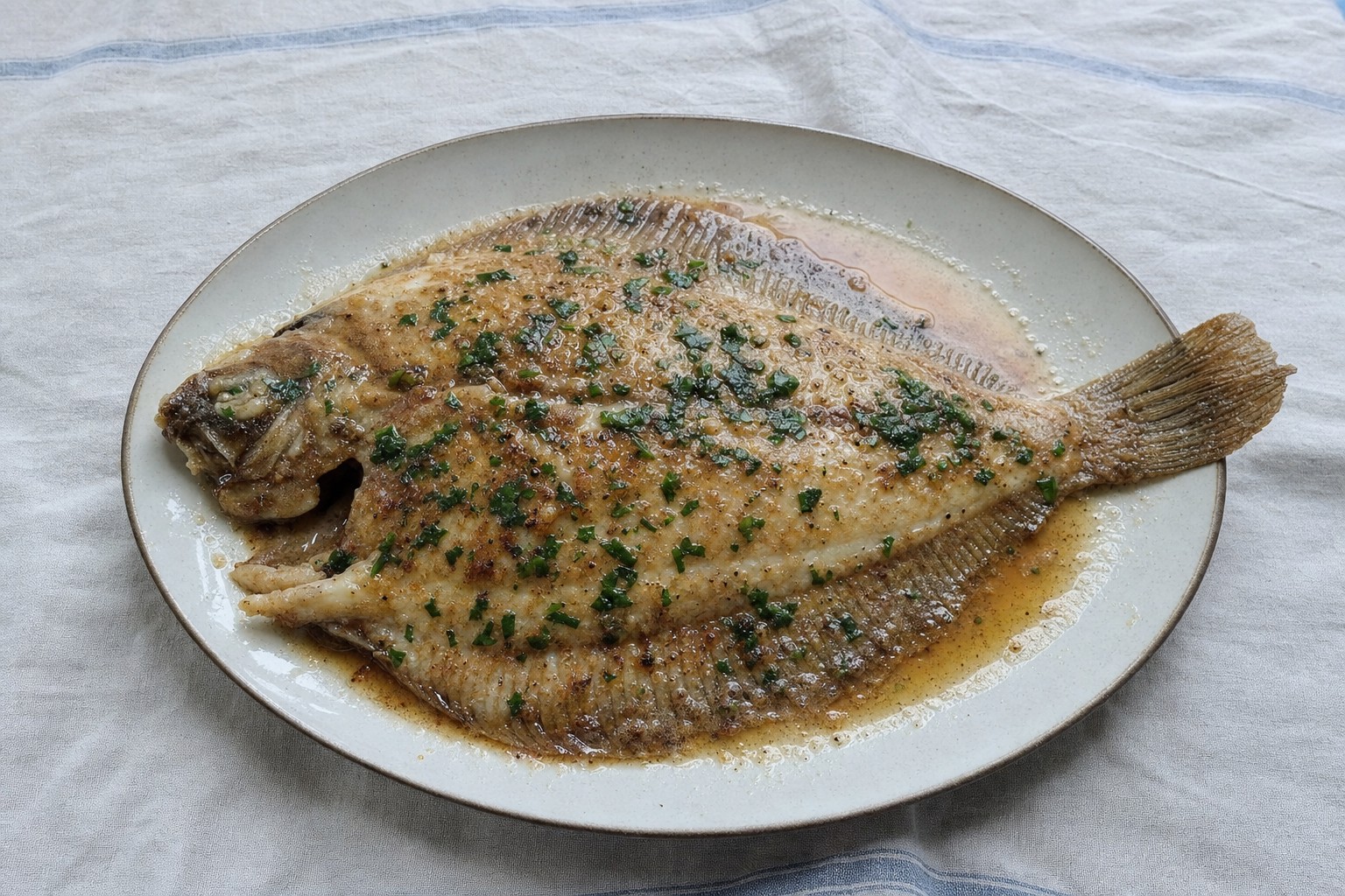Linguado à Meunière