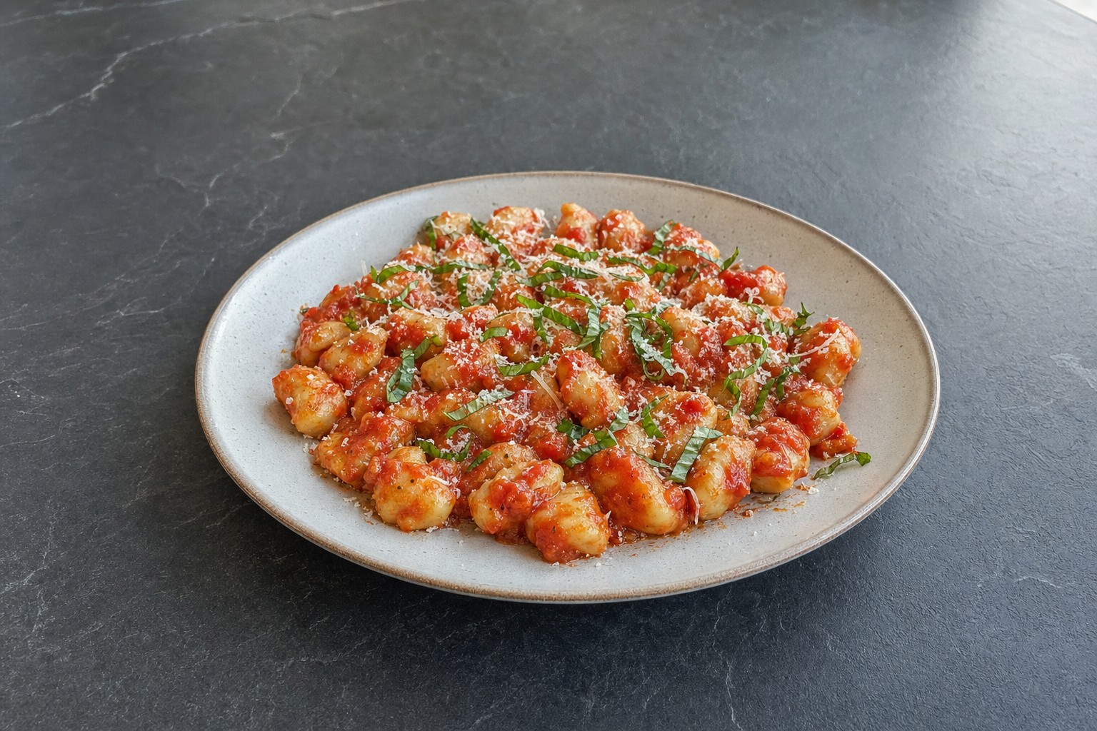 Nhoque ao Molho de Tomate