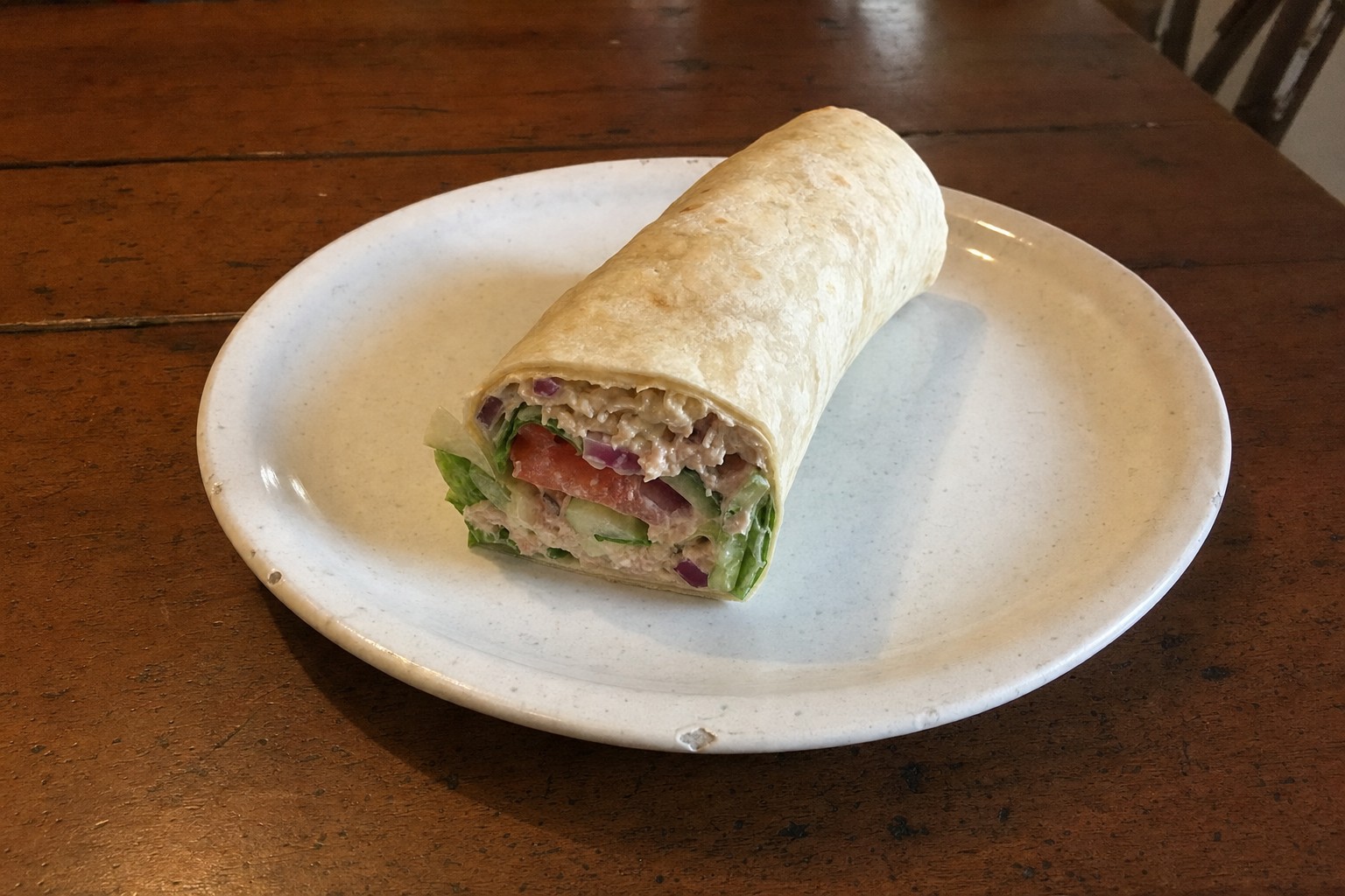 Wrap Rápido de Atum