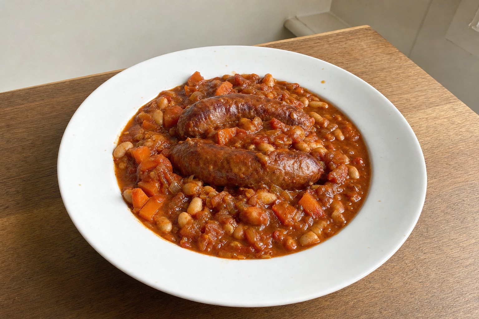 Sausage and Bean Casserole