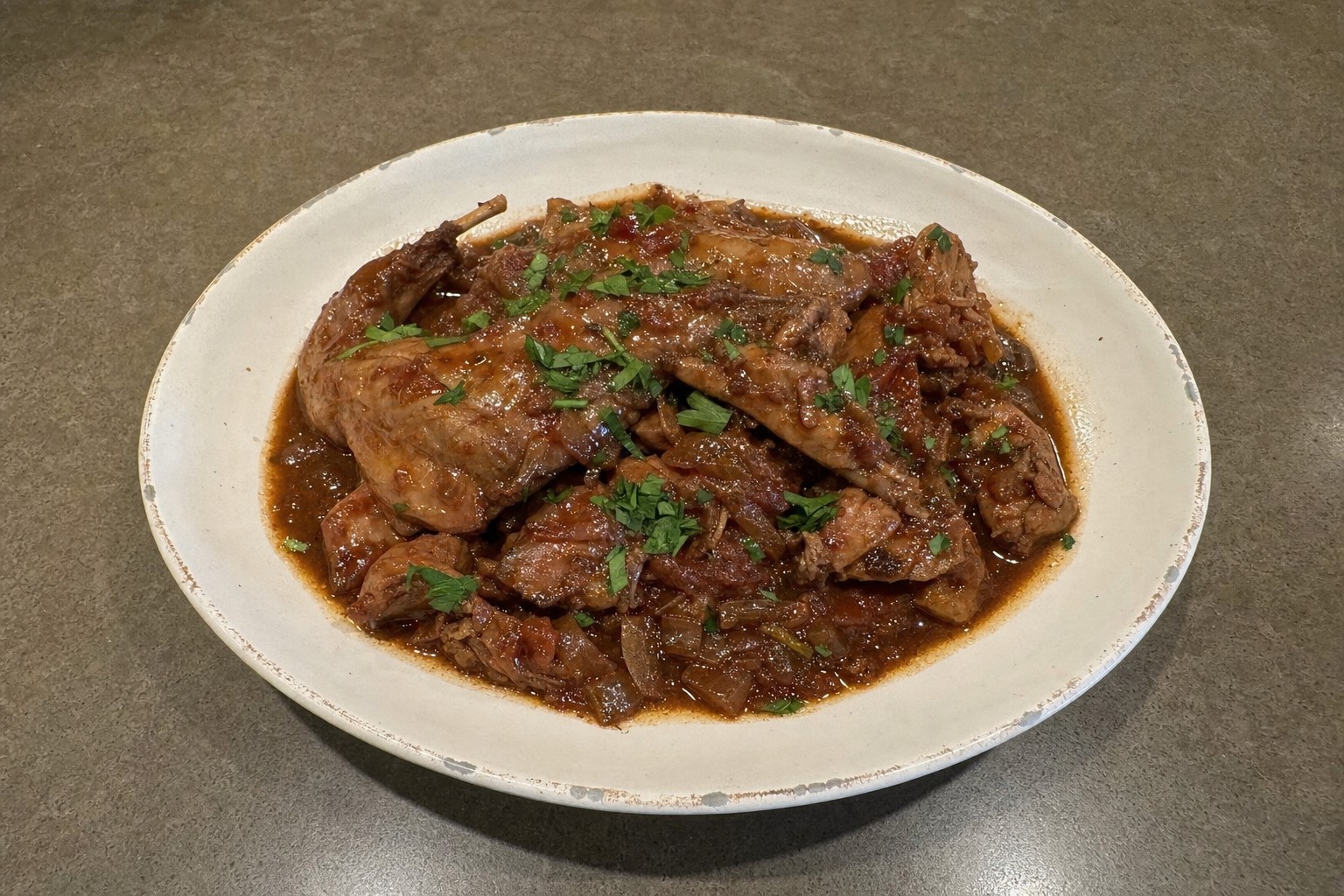 Coelho Guisado