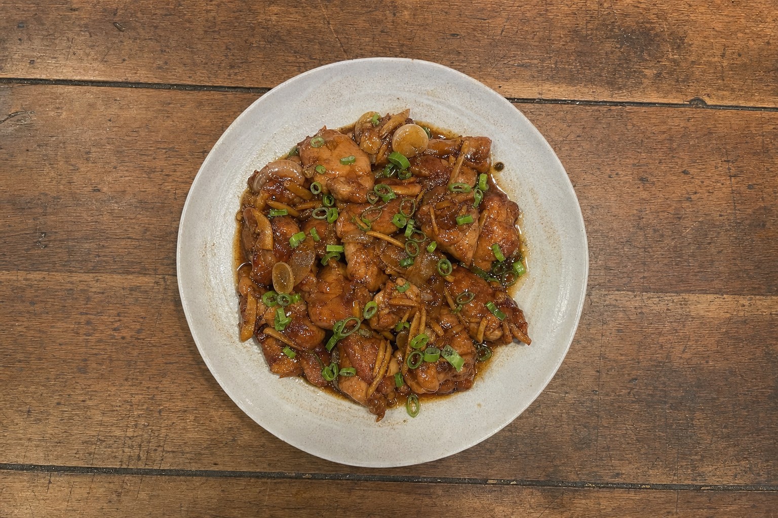 Frango com Mel e Alho à Chinesa