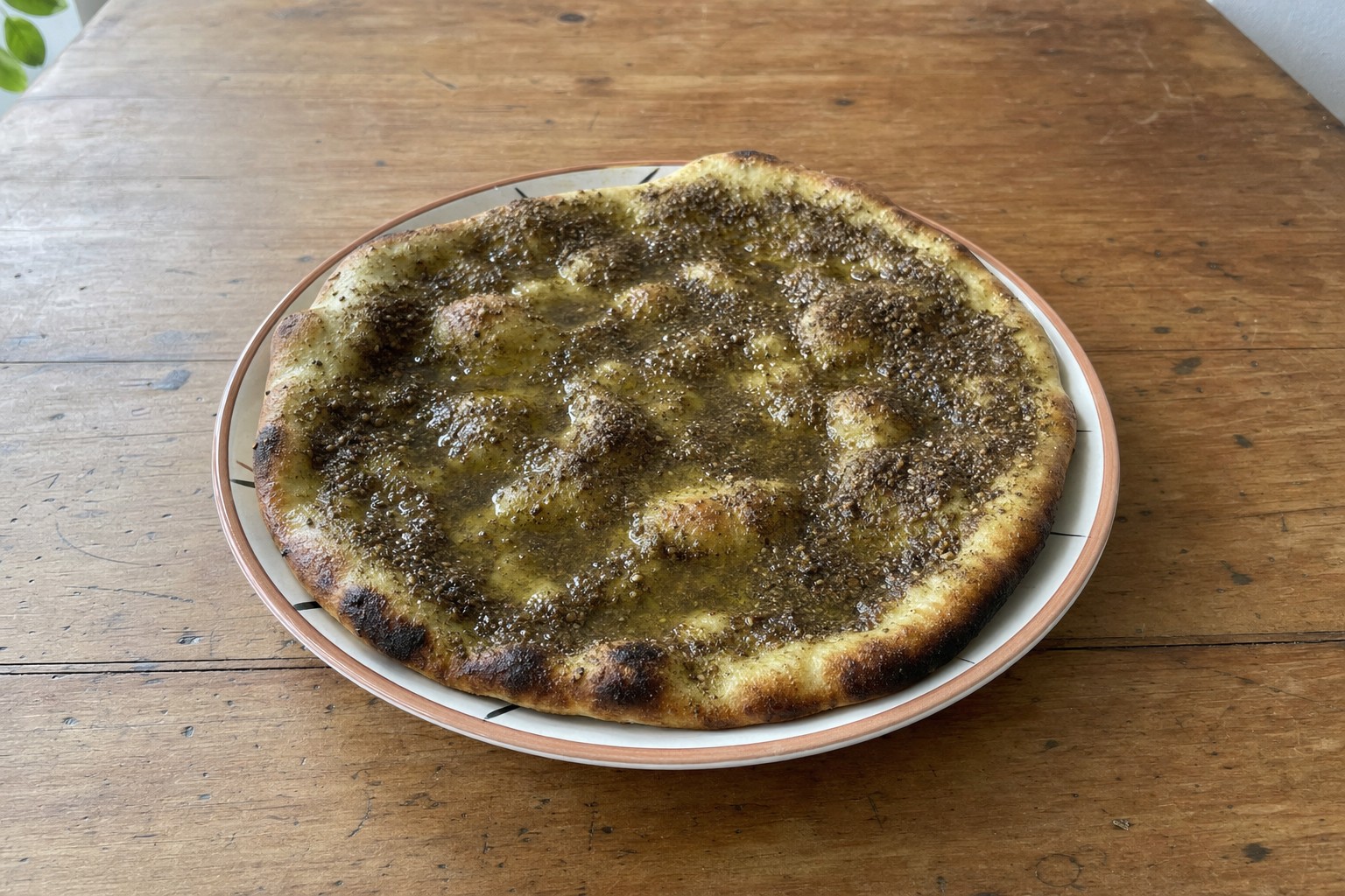 Manakish za'atar