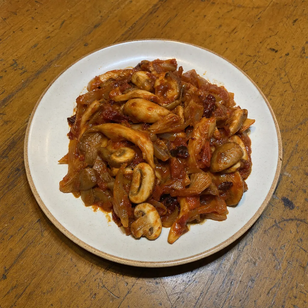 Tinga de Cogumelos
