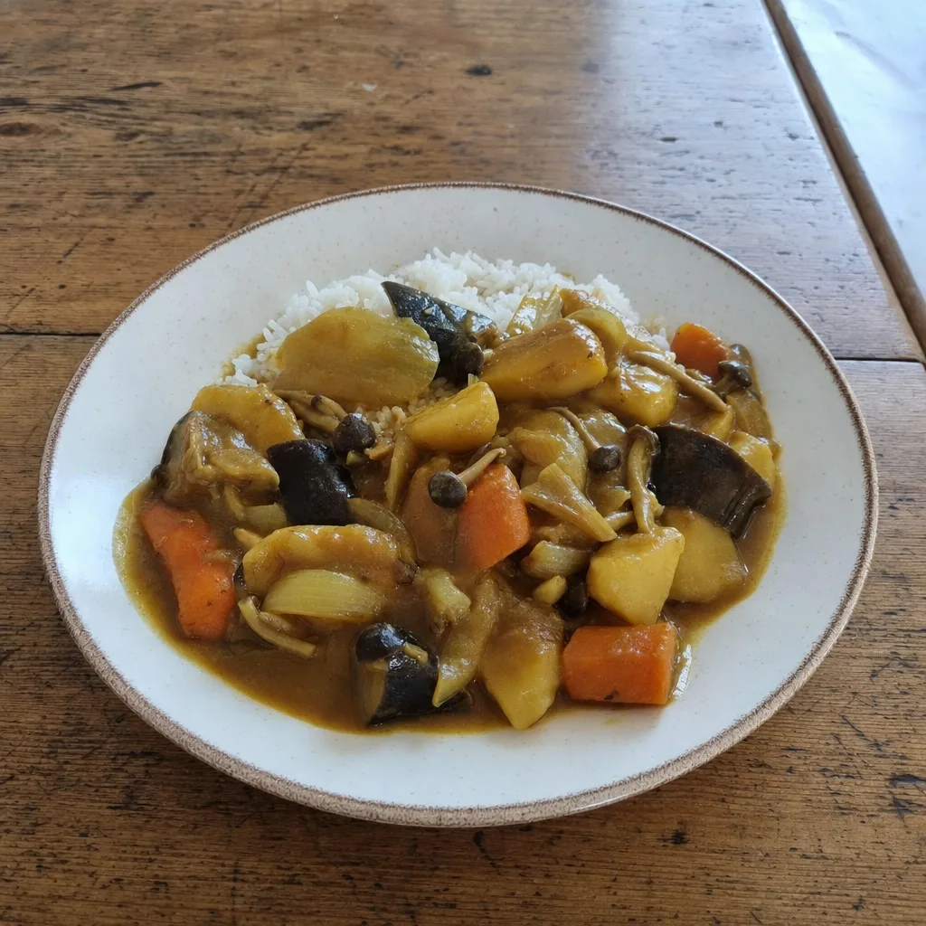 Caril Japonês de Legumes