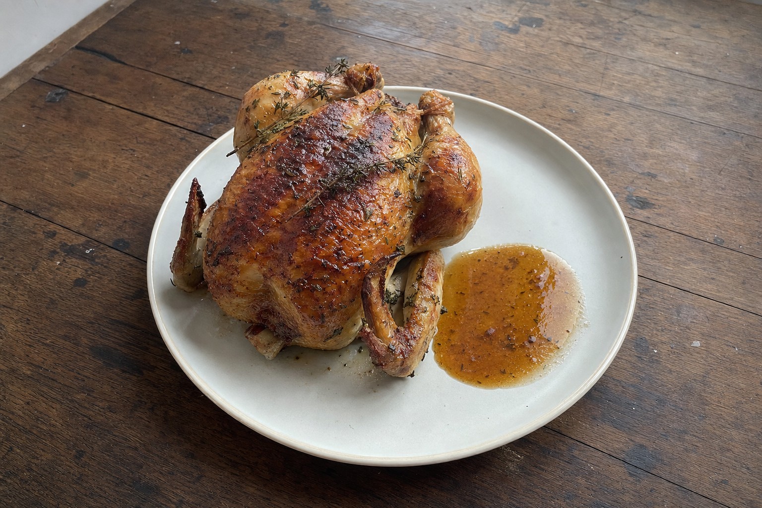 Frango Assado ao Forno à Francesa