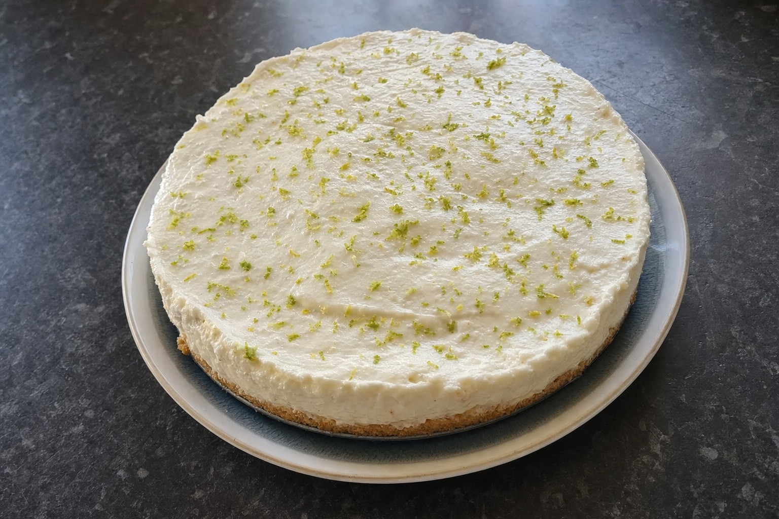 Tarte de Bolacha e Limão