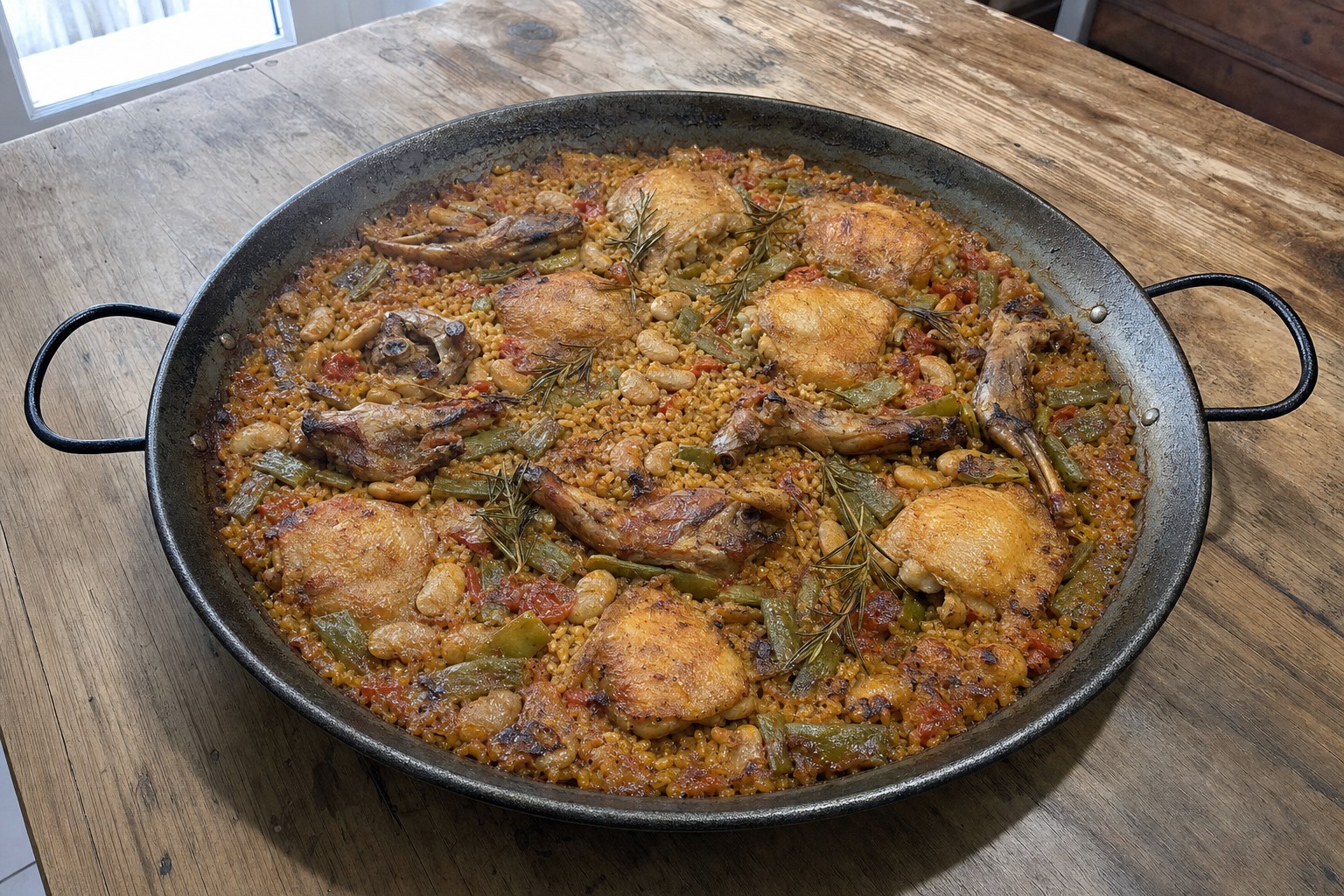 Paella Valenciana Tradicional