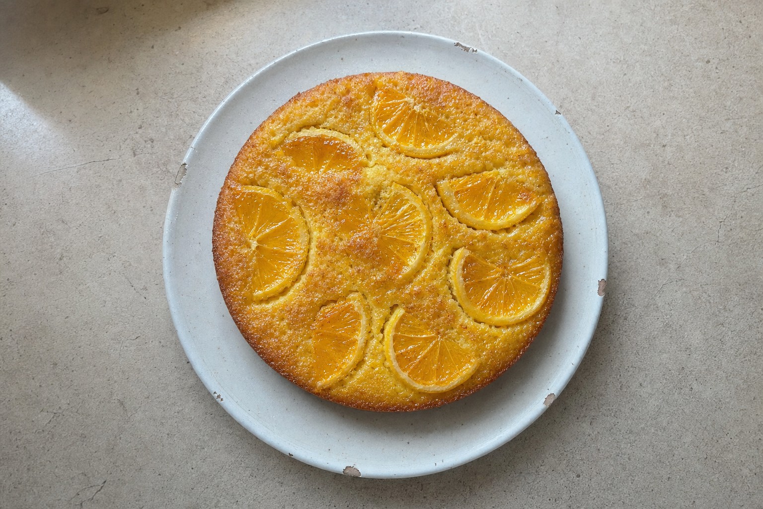 Bolo de Laranja Fofo