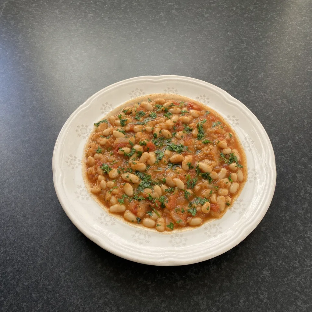 Loubia (Estufado de Feijão Branco)