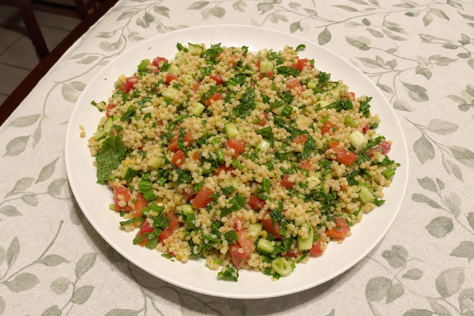 Tabbouleh – Salada de Salsa e Bulgur