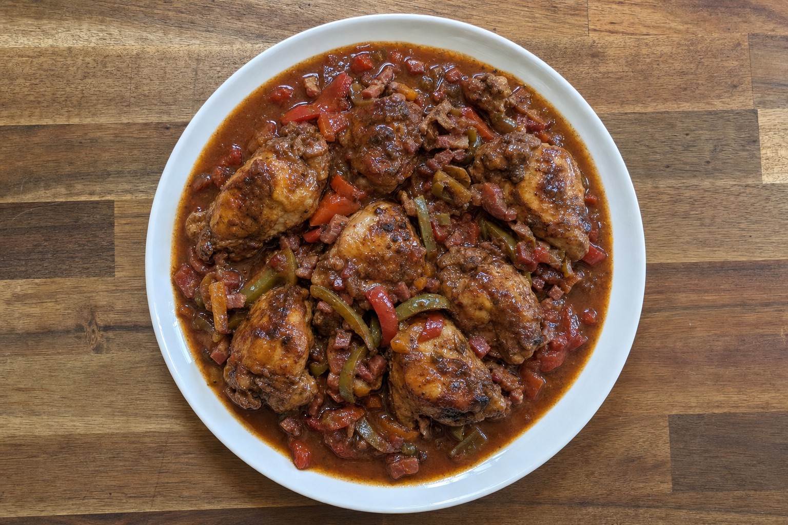 Frango à Basca