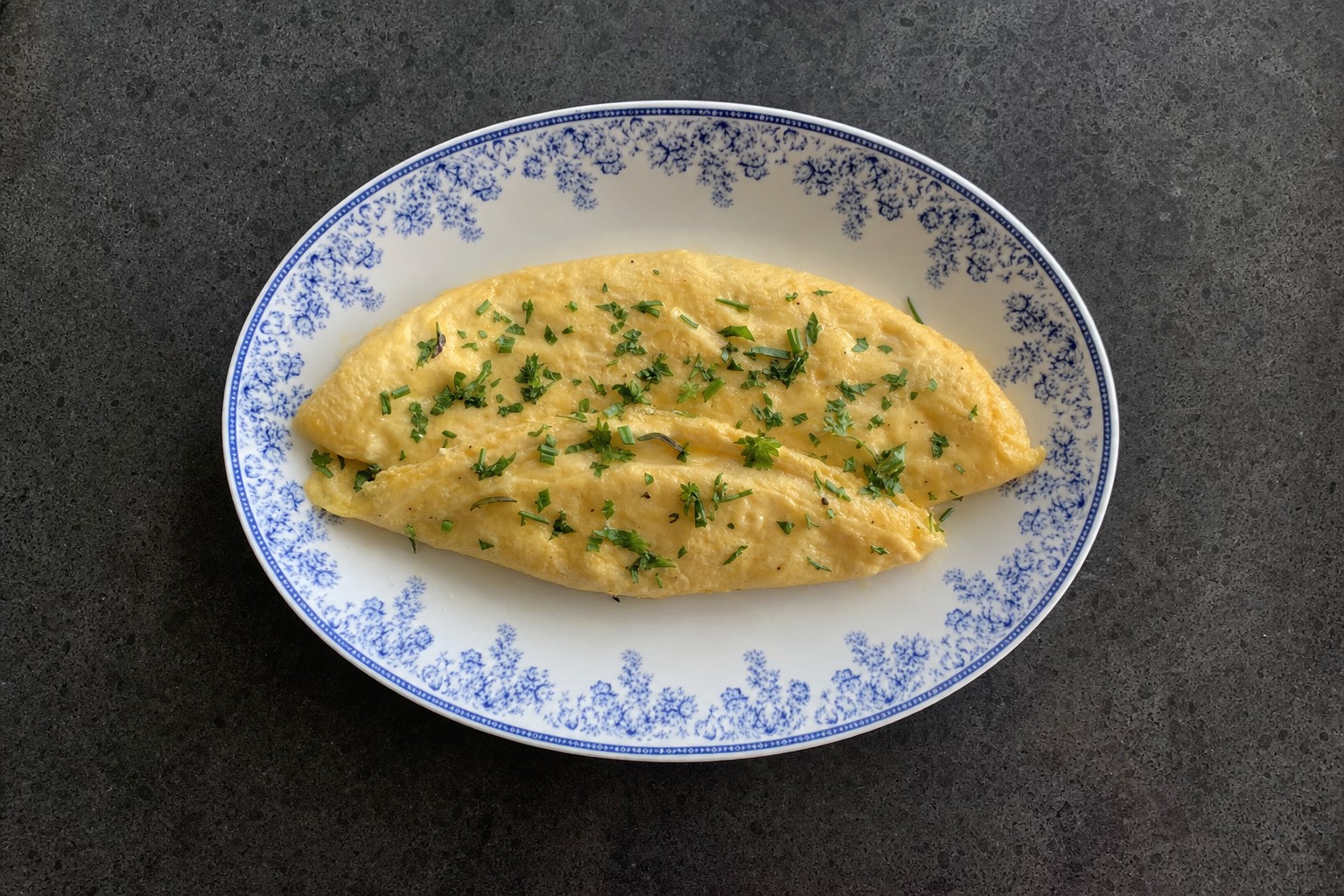 Omelete aux fines herbes