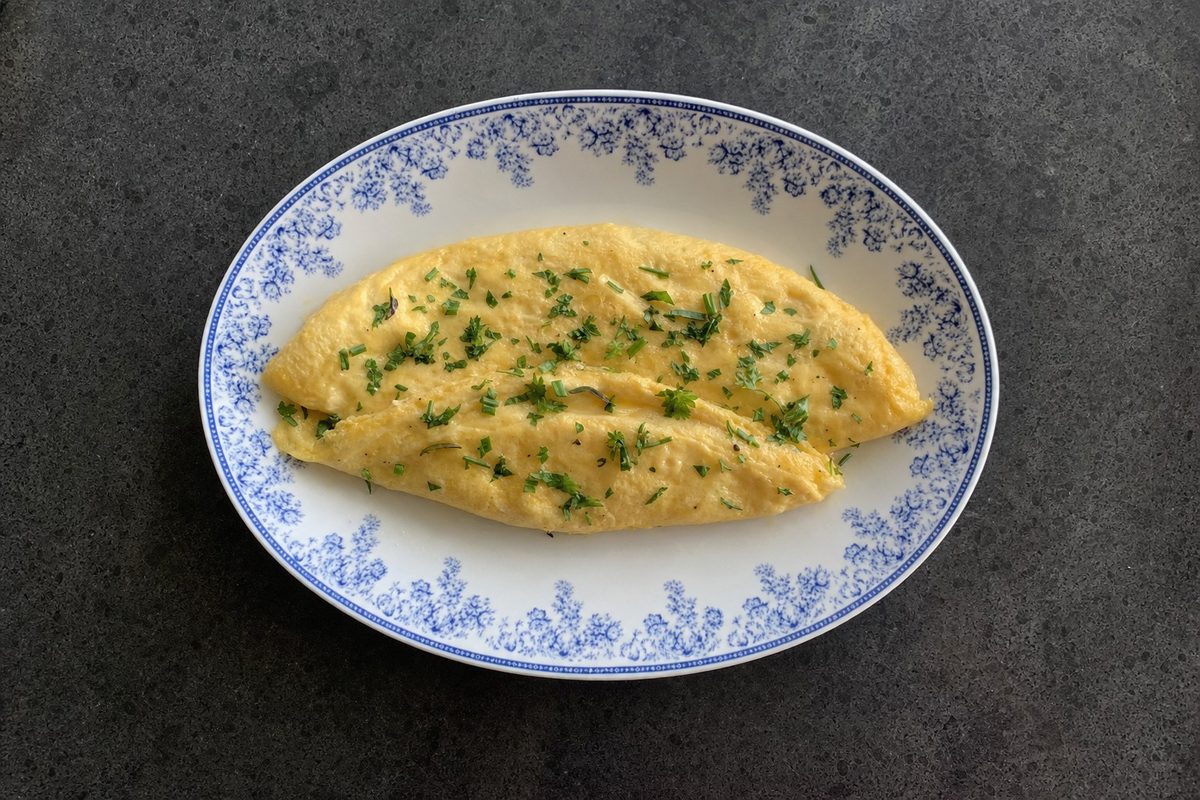 Omelete aux fines herbes