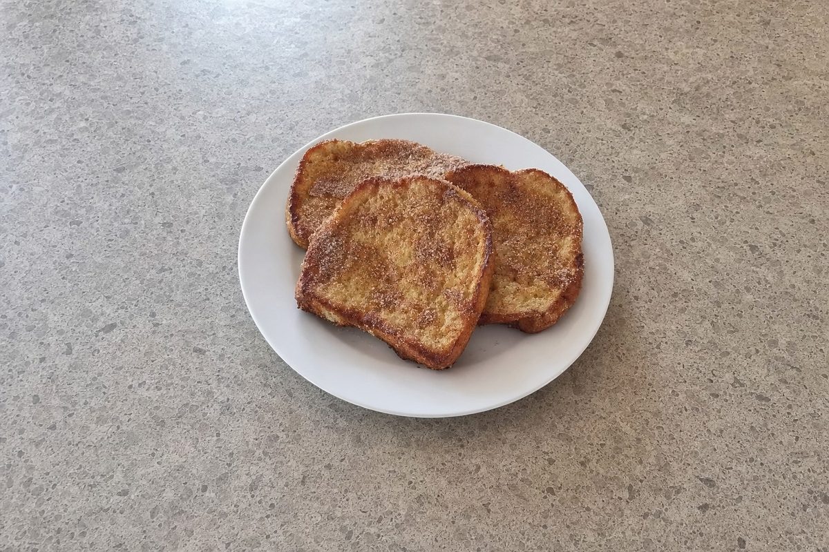 Rabanadas no Forno